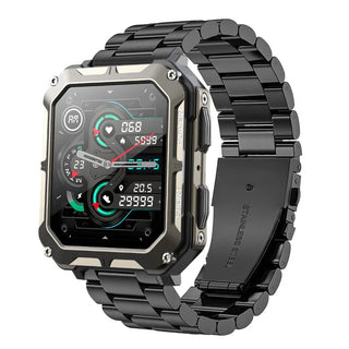 BioSmart TitanX Smart Watch for Men 1.83 inch Large Screen with Health and Fitness Monitoring and Bluetooth Calling