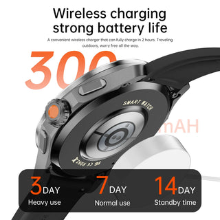 Magnum 4SS Ultra Outdoor Sports Smart Watch for Men with AMOLED Screen, NFC, GPS & Compass