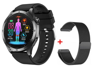 BioSmart® Max Insight Smartwatch – AMOLED Smart Watch with Advanced Health Monitoring, BT Calling, Waterproof Fitness Tracker Watch
