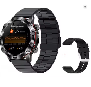 BioSmart® Watch Wellness Elite - Advanced Health Tracker | ECG, HRV, Blood Pressure and Sports Tracking