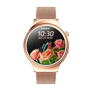 BioSmart® Allure Ladies Smart Watch - Heart Rate, Respiration, SOS Call and ECG - Health Monitoring Smart Watch for Women